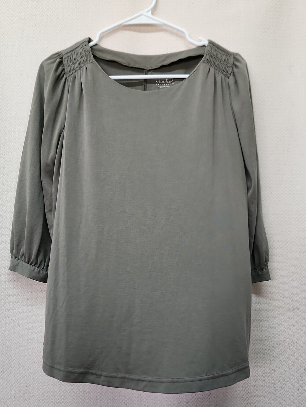 Isabel Maternity by Ingrid & Isabel Olive Green Maternity Top